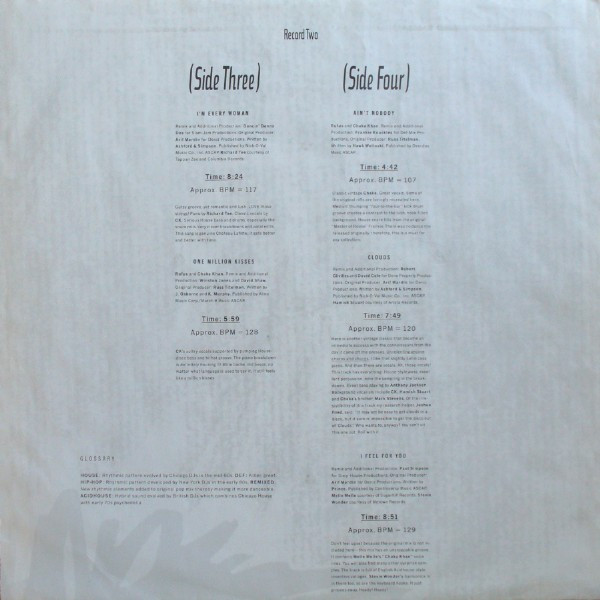 Chaka Khan - Life Is A Dance - The Remix Project | Warner Bros. Records (925 946-1) - 8