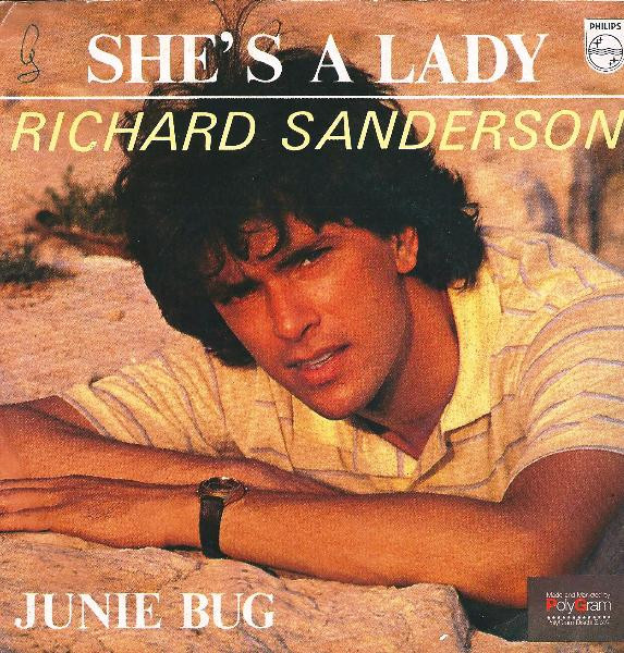 Richard Sanderson - She's A Lady | Philips (6198 530)