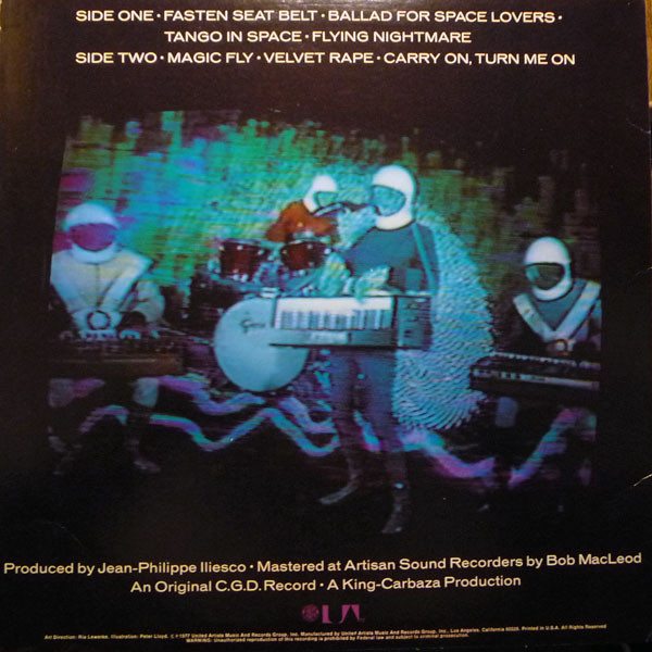 Space - Magic Fly | United Artists Records (UA-LA780-G) - 2