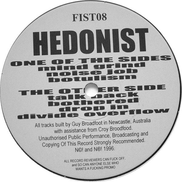 Hedonist - Hedonist EP | Bloody Fist Records (FIST08)