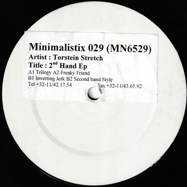 Torstein Stretch - 2nd Hand EP | Minimalistix (MN6529)