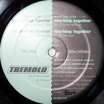 Bamboo - Something Special / Working Together | Tremolo (TRE 2006) - 4