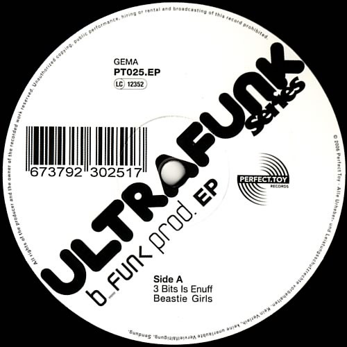 B-Funk Production - B_Funk Prod. EP | Perfect.Toy Records (PT025.EP)