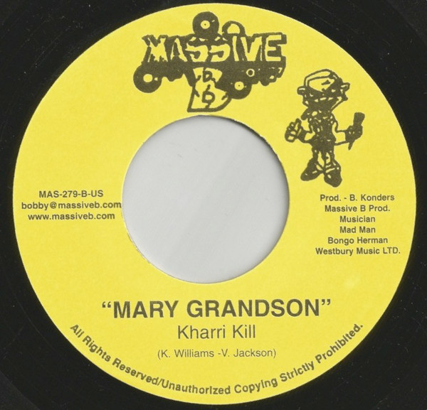 Ras Shiloh / Khari Kill - Momma Warning / Mary Grandson | Massive B (MAS 279) - 2