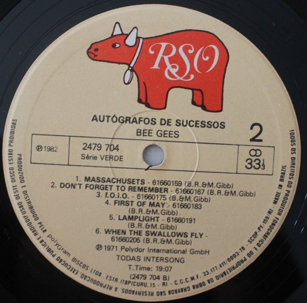 Bee Gees - Autógrafos De Sucesso | RSO (2479 704) - 4