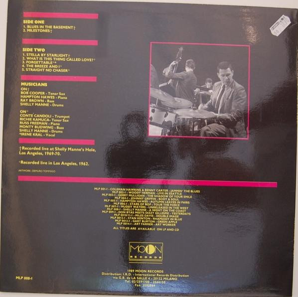 Shelly Manne All Stars - A Night On The Coast | Moon Records (MLP 008-1) - 2