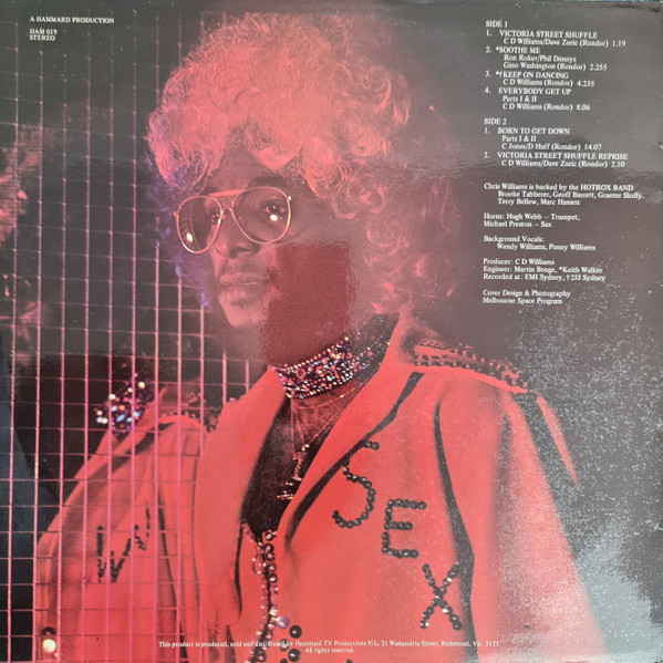 Chris Williams - Keep On Dancing | Hammard (HAM 029) - 2