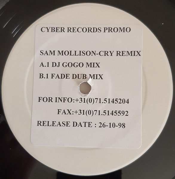 Sam Mollison - Cry (Remix) | Cyber Records (CR 027)