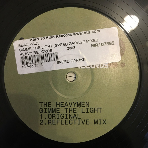 The Heavymen - Gimme The Light | Heavy Records (UK) (HVY 01) - 2