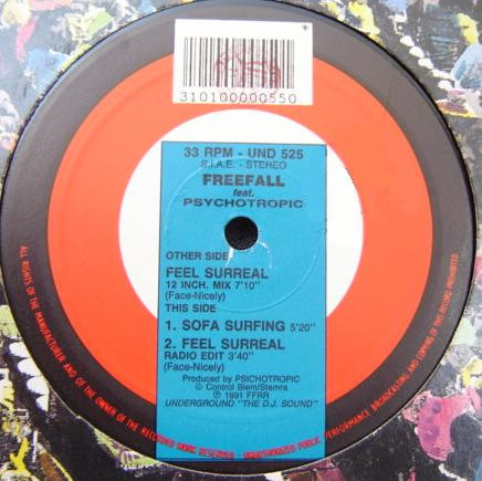 Freefall feat. Psychotropic - Feel Surreal | Underground (UND  525)