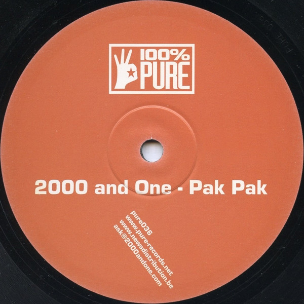 2000 & One - Pak Pak | 100% Pure (pure036)