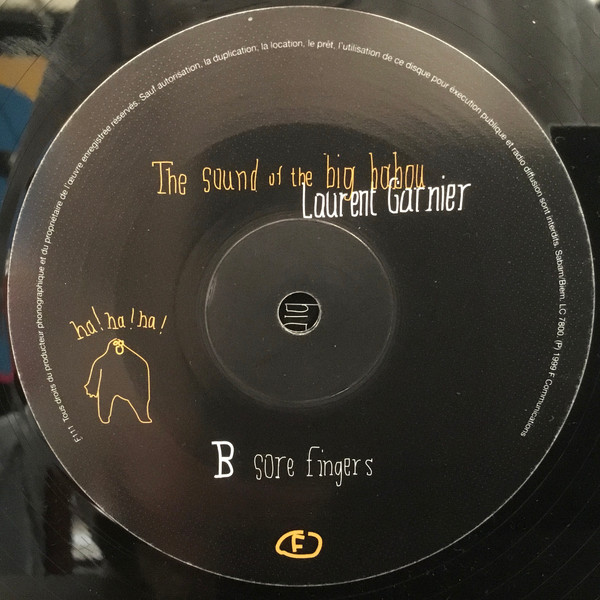 Laurent Garnier - The Sound Of The Big Babou | F Communications (F 111) - 4