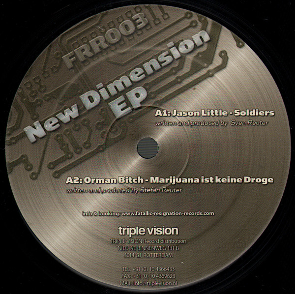 Various - New Dimension EP | Fatallic Resignation Records (FRR003)