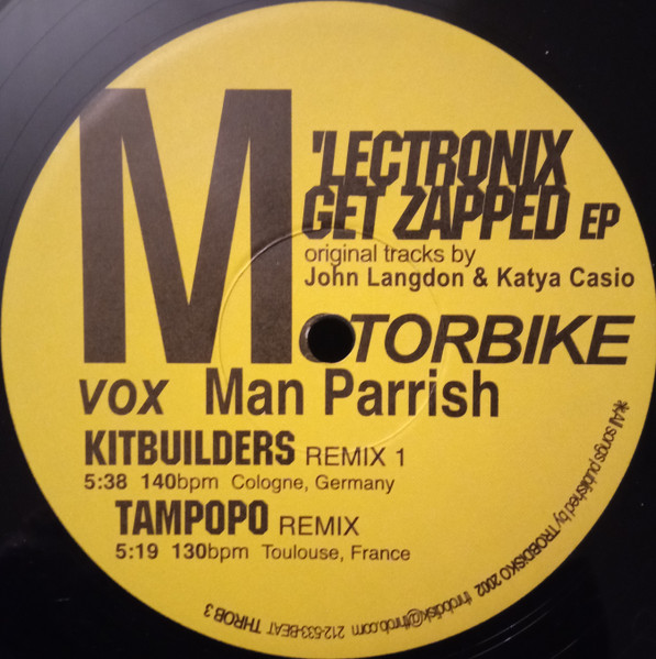 'Lectronix - Get Zapped EP | Throbdisk (THROB 3) - main 'Lectronix - Get Zapped EP | Throbdisk (THROB 3) - main