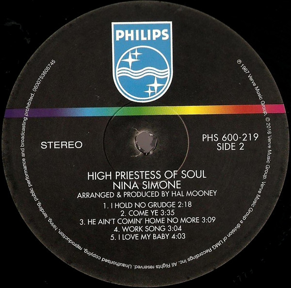 Nina Simone - High Priestess Of Soul | Philips (0600753605745) - 4