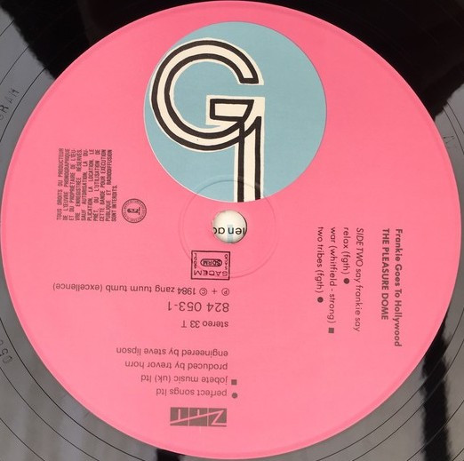Frankie Goes To Hollywood - Welcome To The Pleasuredome | Island Records (824 052-1) - 6