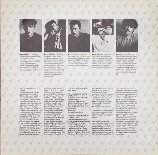 Frankie Goes To Hollywood - Welcome To The Pleasuredome | Island Records (824 052-1) - 11