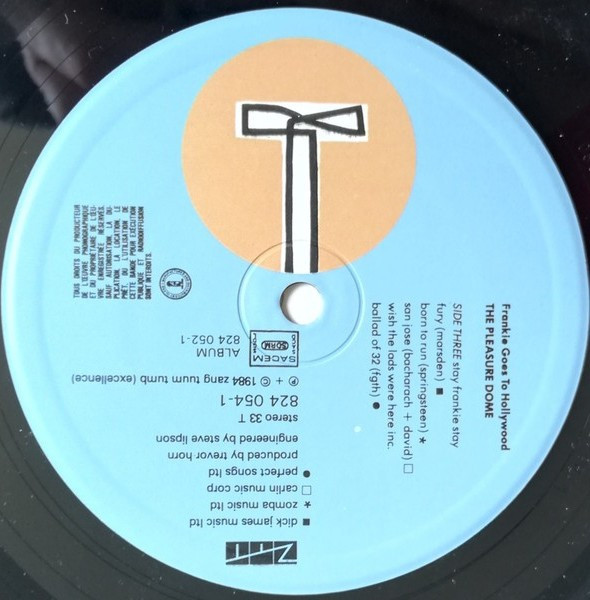Frankie Goes To Hollywood - Welcome To The Pleasuredome | Island Records (824 052-1) - 7