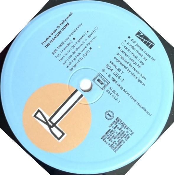 Frankie Goes To Hollywood - Welcome To The Pleasuredome | Island Records (824 052-1) - 16