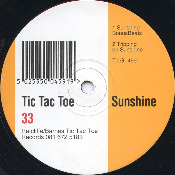 Tic Tac Toe - Sunshine | Tic Tac Toe (T.I.G. 459)