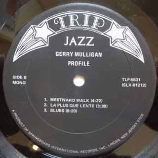 Gerry Mulligan - Profile 1955 | TRIP (TLP 5531) - 4
