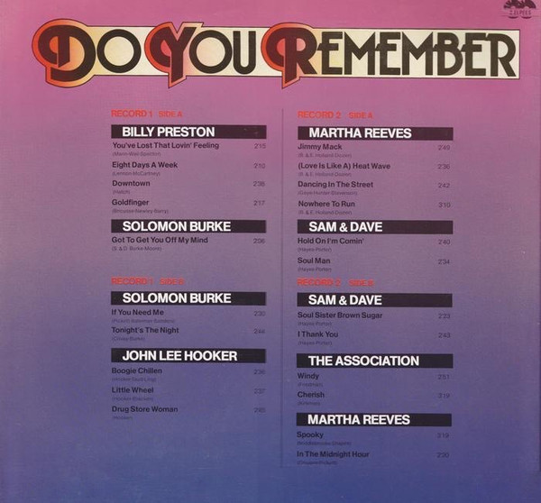 Various - Do You Remember | Curcio (HRD-11 (6+7)) - 2
