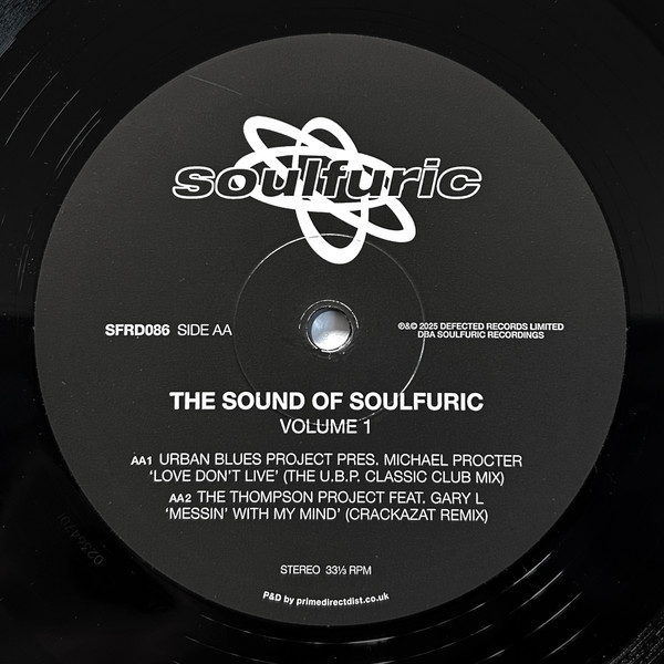 Various - The Sound Of Soulfuric Volume 1 | Soulfuric Recordings (SFRD086) - 2 Various - The Sound Of Soulfuric Volume 1 | Soulfuric Recordings (SFRD086) - 2