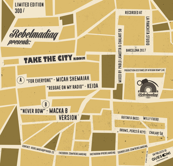 Micah Shemaiah , Macka B , Keida - Take The City Riddim | Rebelmadiaq (RBMDQ 006) - 2