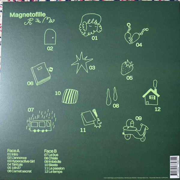 Pi Ja Ma - Magnetofille | Papa Luna (PLPPIJCD01) - 2