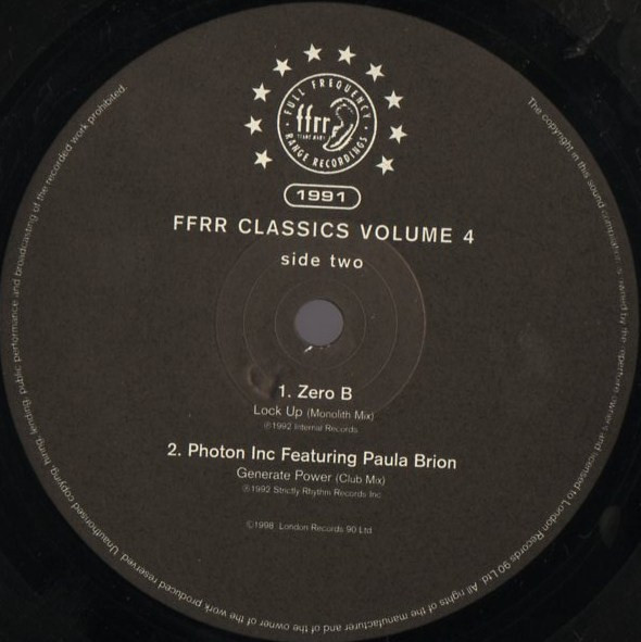 Various - FFRR Classics Volume 4 | FFRR (FFCLX4) - 4