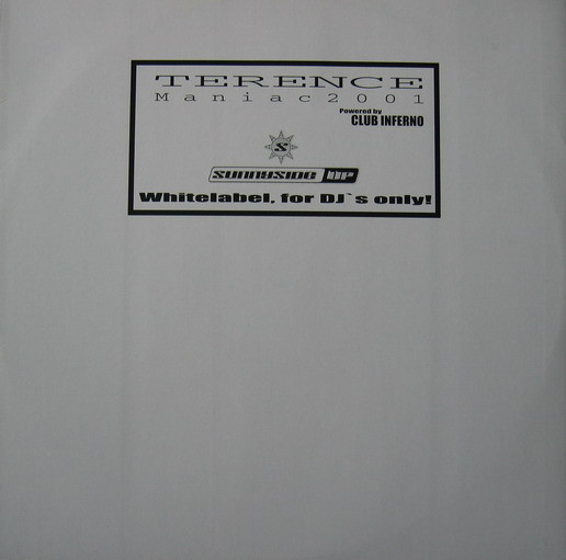 Terence - Maniac 2001 | Sunnyside Up (SUN 0065-12) - 3
