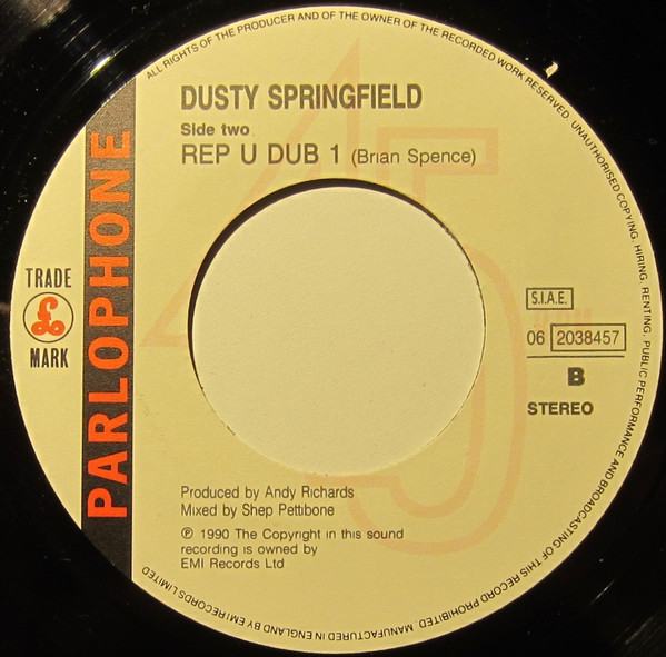 Dusty Springfield - Reputation | Parlophone (06 2038457) - 4
