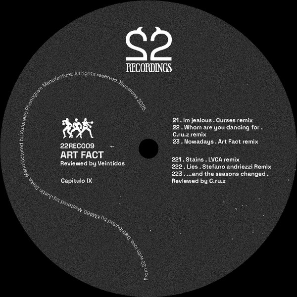 Art Fact - Art Fact Reviewed by Veintidos | 22Recordings (22REC009) - main