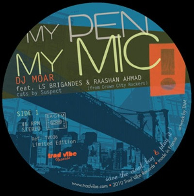 DJ Moar - My Pen My Mic / Monday Night | Trad Vibe (TV006) DJ Moar - My Pen My Mic / Monday Night | Trad Vibe (TV006)