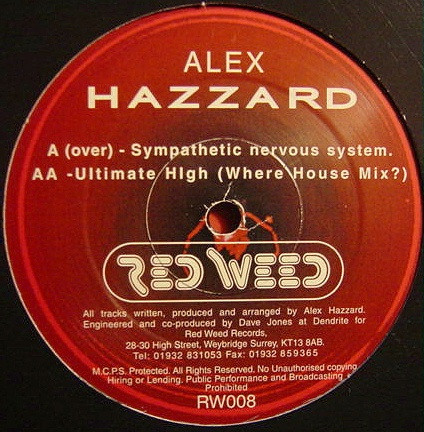 Alex Hazzard - Sympathetic Nervous System | Red Weed (RW008) - main