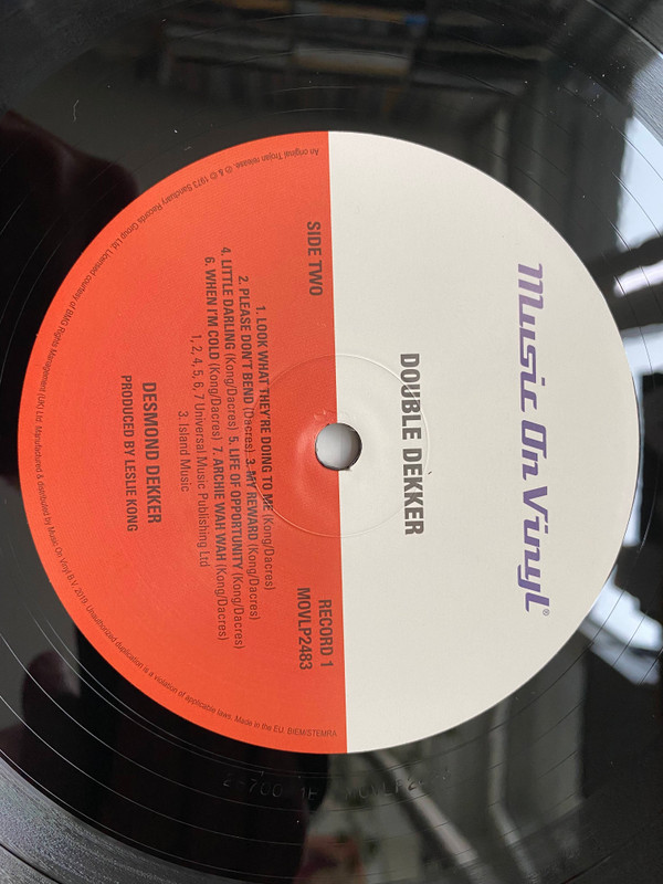 Desmond Dekker - Double Dekker | Music On Vinyl (MOVLP2483) - 4
