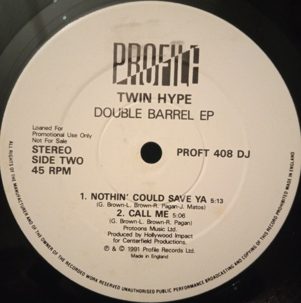 Twin Hype - Double Barrel EP | Profile Records (PROFT 408 DJ) - 2