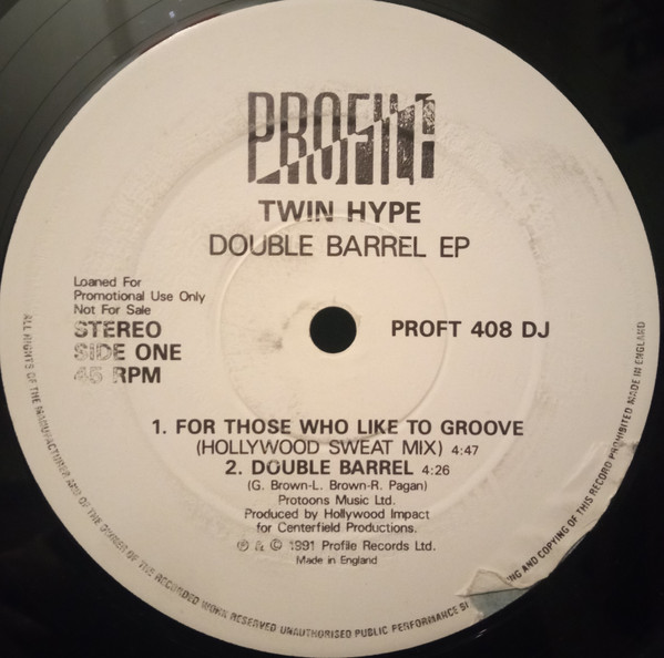 Twin Hype - Double Barrel EP | Profile Records (PROFT 408 DJ) - main