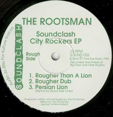 The Rootsman - Soundclash City Rockers EP | Soundclash (SOUND 002)