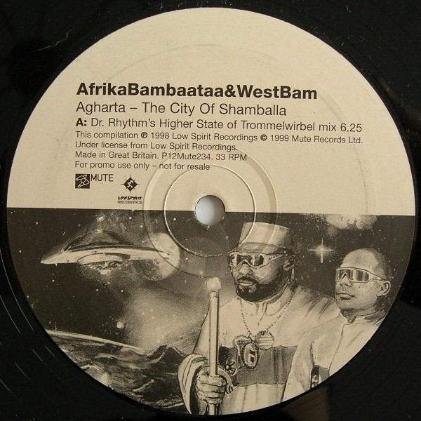 Afrika Bambaataa & WestBam Present I.F.O. - Agharta - The City Of Shamballa | Mute (P12 MUTE 234) - main