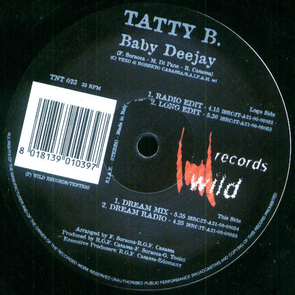Tatty B. - Baby Deejay | Wild Records (TNT 023)