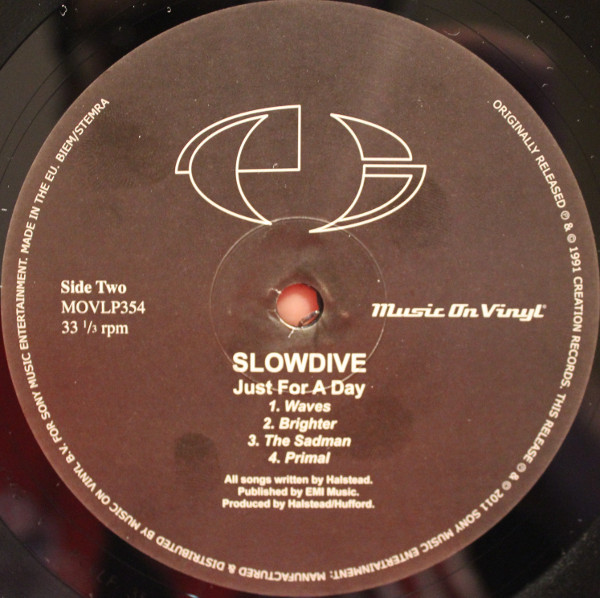 Slowdive - Just For A Day | Music On Vinyl (MOVLP354) - 4 Slowdive - Just For A Day | Music On Vinyl (MOVLP354) - 4
