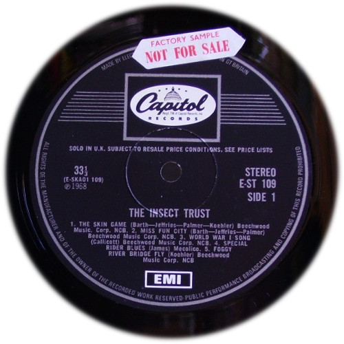 The Insect Trust - The Insect Trust | Capitol Records (E-ST 109) - 3