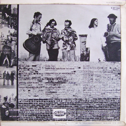 The Insect Trust - The Insect Trust | Capitol Records (E-ST 109) - 2