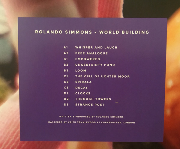 Rolando Simmons - World Building | Love Love Records (LOVLP02) - 3