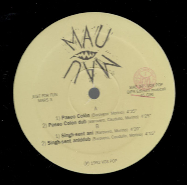 Mau Mau - Paseo Colòn / Singh-Sent Ani (500 Anni) | Vox Pop (MARS 3)