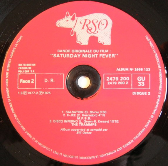 Various - Saturday Night Fever (The Original Movie Sound Track) | RSO (2658 123) - 7 Various - Saturday Night Fever (The Original Movie Sound Track) | RSO (2658 123) - 7