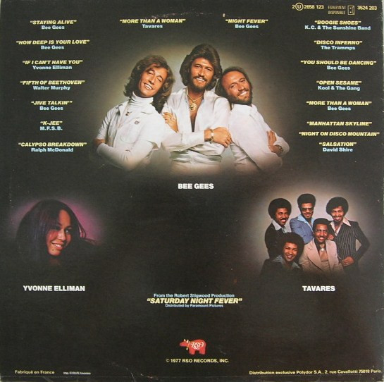 Various - Saturday Night Fever (The Original Movie Sound Track) | RSO (2658 123) - 3 Various - Saturday Night Fever (The Original Movie Sound Track) | RSO (2658 123) - 3