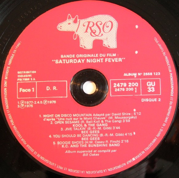 Various - Saturday Night Fever (The Original Movie Sound Track) | RSO (2658 123) - 6 Various - Saturday Night Fever (The Original Movie Sound Track) | RSO (2658 123) - 6