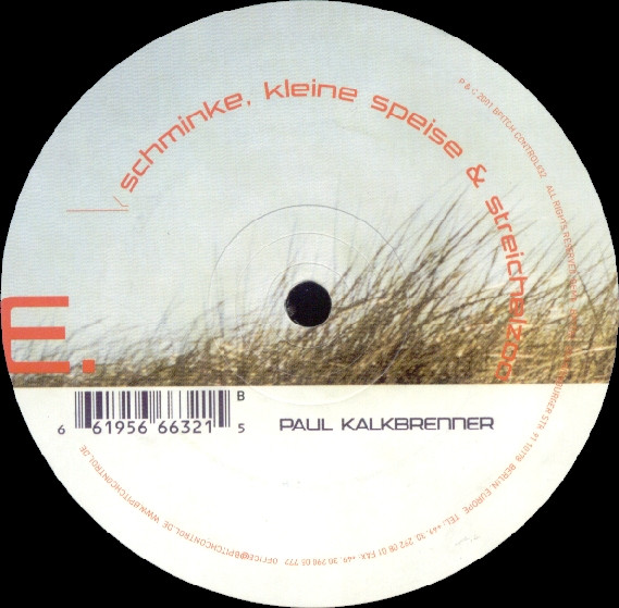 Paul Kalkbrenner - Zeit | BPitch Control (BPC 032LP) - 4